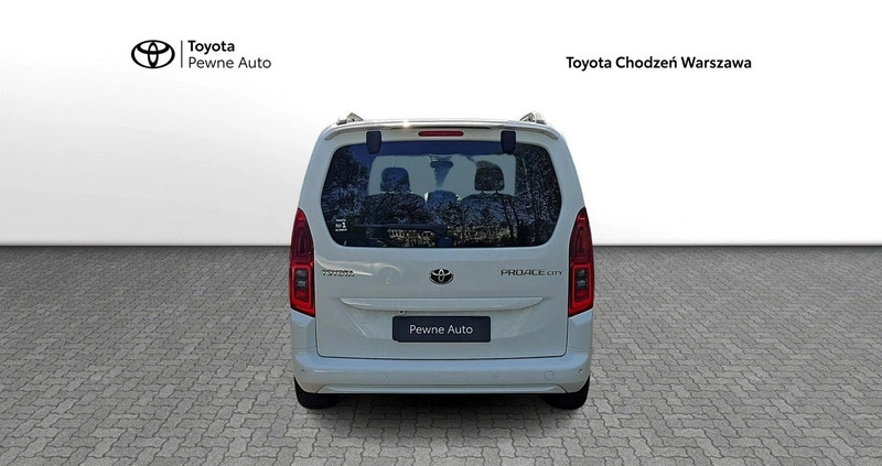 Toyota Proace City Verso cena 99900 przebieg: 38343, rok produkcji 2021 z Błonie małe 326